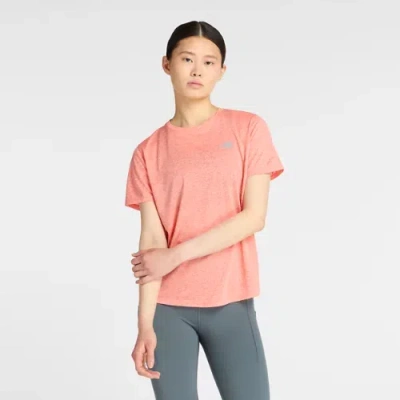 New Balance Women's Athletics T-shirt In Pink