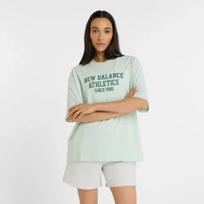 New Balance Women's Athletics Varsity Oversized T-shirt In Green