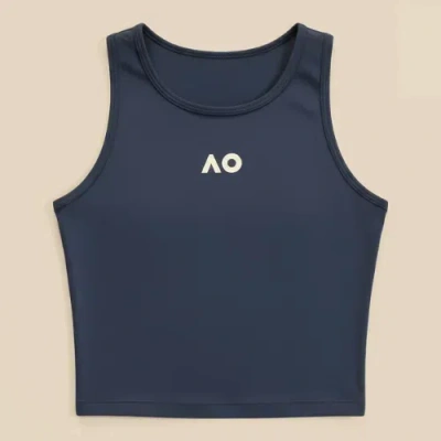 New Balance Women's Australian Open Nb Harmony Fitted Tank Top In Blue