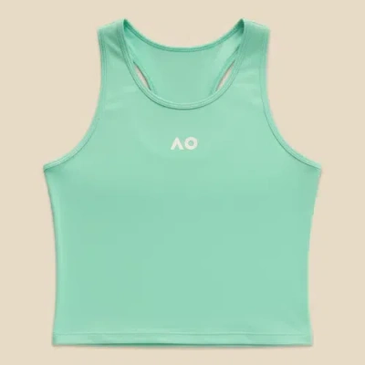 New Balance Women's Australian Open Nb Harmony Fitted Tank Top In Green
