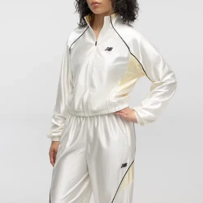 New Balance Women's Basketball Track Jacket In White