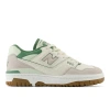 New Balance 550 Colourful Accents Sneakers Women In Beige/green