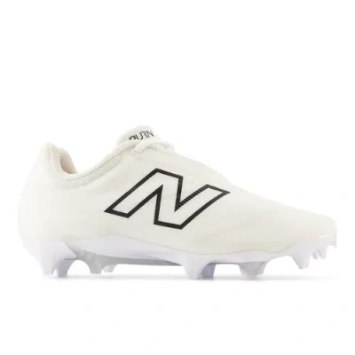 New Balance Women's Burnx4 Lacrosse Shoes In White/black