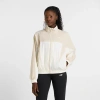 New Balance Oversize Water Resistant Colorblock Nylon Jacket In Neutral