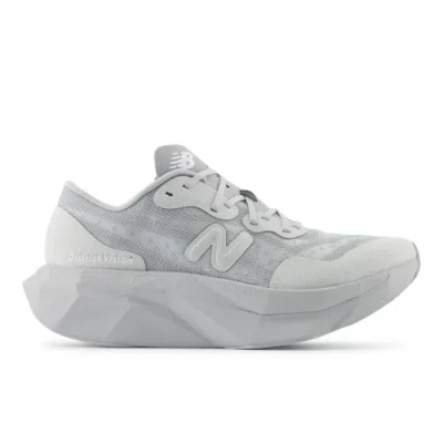 New Balance Women's District Vision X Fuelcell Supercomp Elite V4 Running Shoes In Grey/white