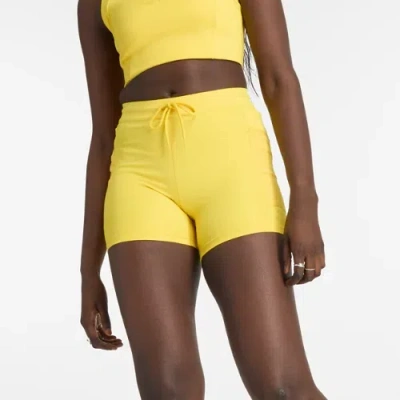 New Balance Women's District Vision X  Fitted Short In Yellow