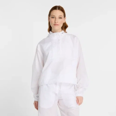New Balance Women's District Vision X  Translucent Anorak In White