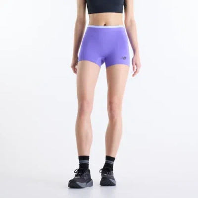 New Balance Women's Fast Days Hot Short In Blue