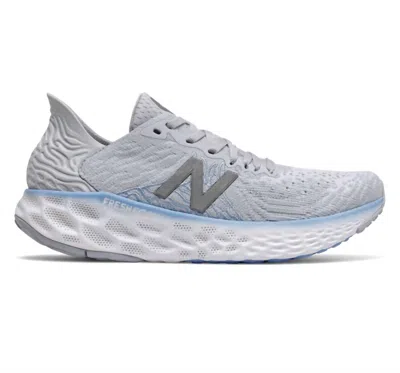 New Balance Women's Fresh Foam 1080v10 Running Shoes - 2e Width In Light Cyclone In Grey