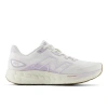 New Balance Women's Fresh Foam 680v8 Running Shoes In White/purple