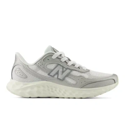 New Balance Women's Fresh Foam Arishi V4 Tiralux Running Shoes In Grey/white