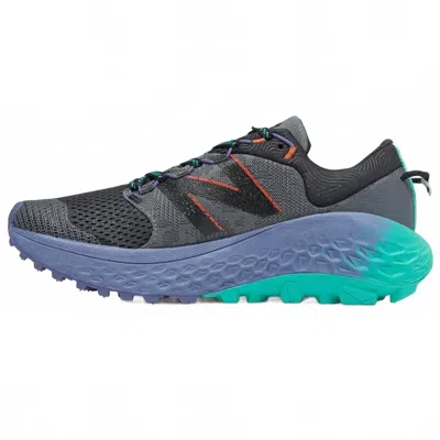 New Balance Women's Fresh Foam More Trail V1 2e Width In Lead / Magnetic Blue / Tidepool In Multi
