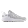 New Balance Women's Fresh Foam Velo V4 Turf-trainer Softball Shoes In Grey/white