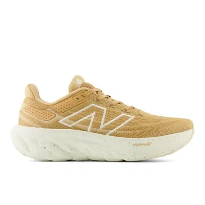 New Balance Fresh Foam X1080 V13 Womens Fitness Workout Running & Training Shoes In Brown/white/beige