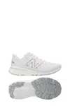 New Balance Women's Fresh Foam X 860v13 Running Shoes - B/medium Width In White/light Aluminum/light Gold Metall In Multi
