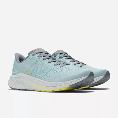 New Balance Women's Fresh Foam X 860v13 Shoes Wide Width In Blue/steel/cosmic Pineapple In Multi