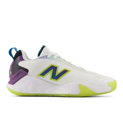 New Balance Women's Fresh Foam X Ct-rally Unity Of Sport Tennis Shoes In White/purple/blue