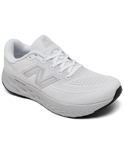 New Balance Women's Fresh Foam X Evoz V4 Running Sneakers From Finish Line In White