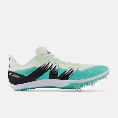 New Balance Women's Fuelcell Md500 V9 Shoe In White/cyber Jade In Multi