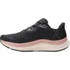 New Balance Women's Fuelcell Propel V4 Running Shoe - Medium Width In Black/quartz Pink/pink Moon In Multi