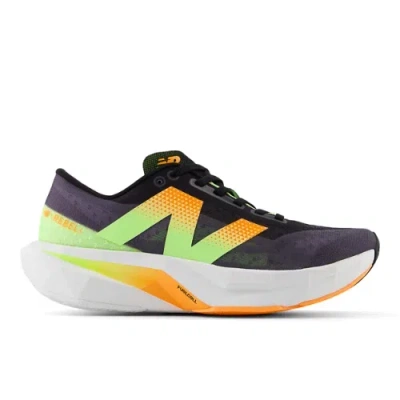 New Balance Women's Fuelcell Rebel V4 In Black/grey/white