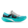New Balance Damen Fuelcell Rebel V4 In Grün/schwarz/weiss, Synthetic, Grösse 36.5 In Green/black/white
