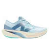 New Balance Women's Fuelcell Rebel V4 Shoes In Quarry Blue/chrome Blue/heron