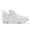 New Balance Women's Fuelcell Romero Duo Comp Softball Shoes In White/grey