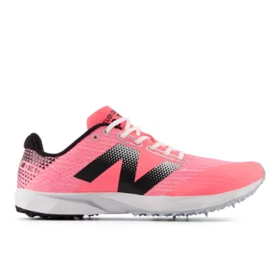 New Balance Women's Fuelcell Xc7 V5 Running Shoes In Pink/black/grey