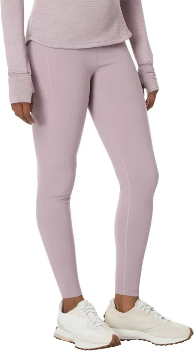 New Balance Women's Harmony High Rise Leggings With Pocket In Ice Wine In Purple