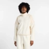 New Balance Women's High Pile Fleece Jacket In White