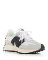 New Balance Women's Intelligent Choice 327 Low Top Sneakers In Sea Salt/white/black