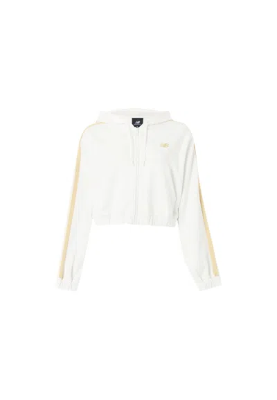 New Balance Women's Jacket  Wj62b759 In White
