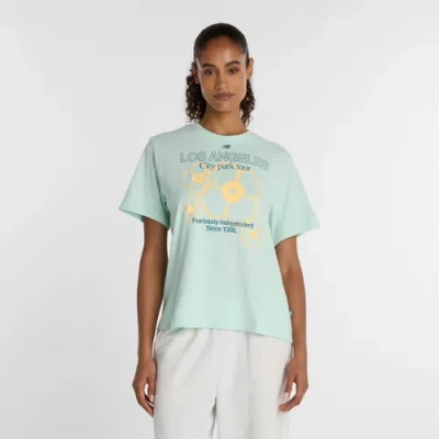 New Balance Women's La City Run Relaxed T-shirt In Multi