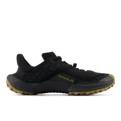 New Balance Women's Minimus Trail Hiking Shoes In Black/beige