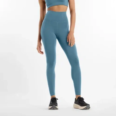 New Balance Women's Nb Define High Rise Legging 25" In Blue
