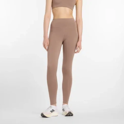 New Balance Women's Nb Define High Rise Legging 25" In Brown