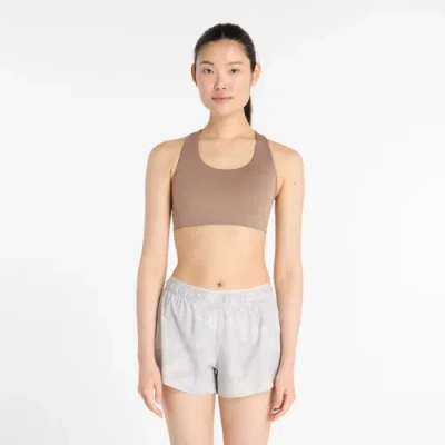New Balance Women's Nb Define Train Bra In Brown