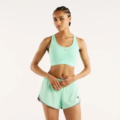 New Balance Women's Nb Essential Run Bra In Green