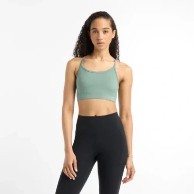 New Balance Women's Nb Essential Yoga Bra In Green