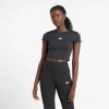 New Balance Womens  Harmony Fitted T-shirt In Black