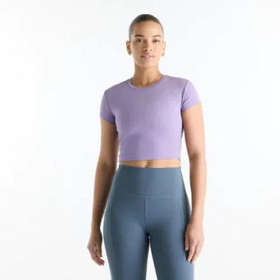 New Balance Women's Nb Harmony Fitted T-shirt In Purple