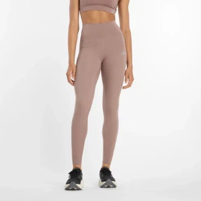 New Balance Women's Nb Harmony High Rise Legging 27" In Brown