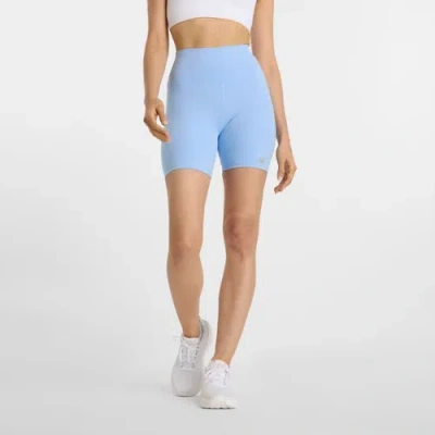 New Balance Women's Nb Harmony High Rise Short 6" In Blue