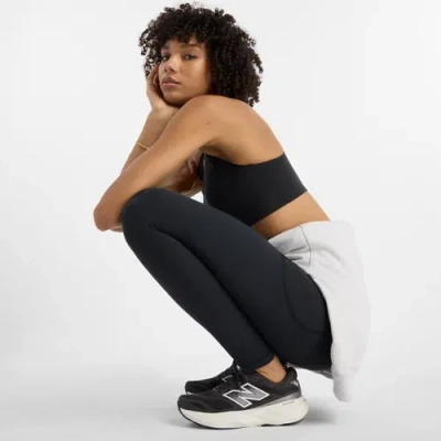 New Balance Women's Nb Harmony Pocket High Rise Legging 27" In Black