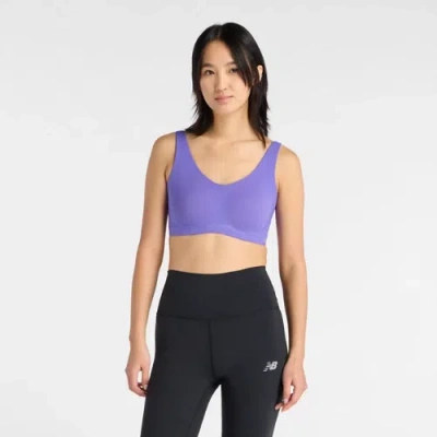 New Balance Women's Nb Rc Bra In Purple