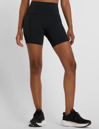 New Balance Women's Nb Sleek Pocket High Waisted Short 6"