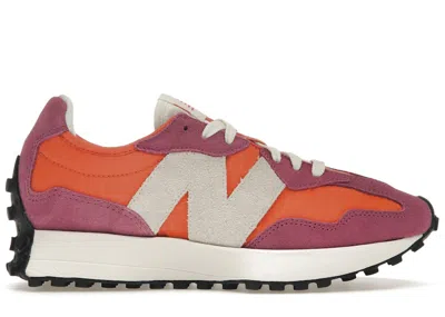 Pre-owned New Balance Women's  327 Sneakers In Red/pink In Multi