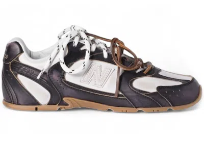 Pre-owned New Balance Women's  530 Sl Deco Miu Miu Sneakers In Black/white In Multi