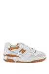 New Balance Orange Synthetic Leather Sneaker In Mixed Colours